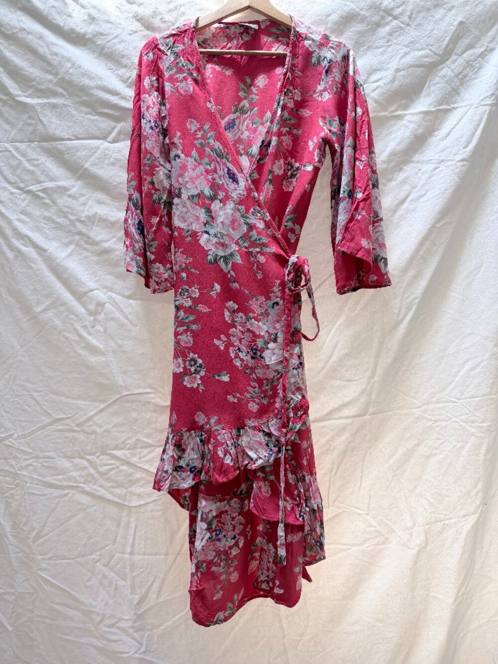 Floral Wrap Dress